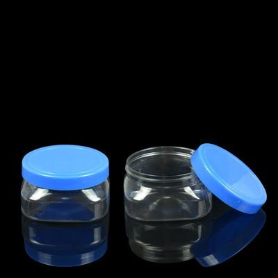 De galvaniserende van de het HUISDIERENkruik van 100ml 500ml van het HUISDIEREN Vierkante Kruiken Verpakkende Geurbestrijdende Lege Containers