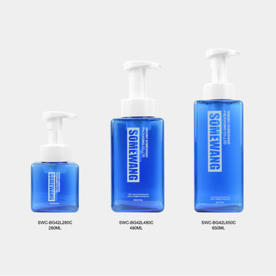 Van het de Pompserum van 40ML 60ML 80ML PETG van de het Schuimfles de Kosmetische Containers van Skincare