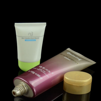 Van de de Handlotion van de douane de Kosmetische Buis Verpakkende Vlakke Ovale Buis