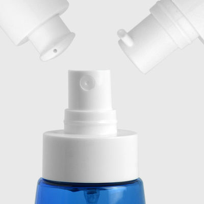 De blauwe Kosmetische Fles van 30ml 60ml 80ml PETG