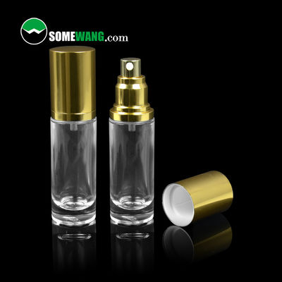 van de de Etherische oliecontainer van 30ml 60ml het HUISDIER Kosmetische Amber Frosted Dropper Bottles
