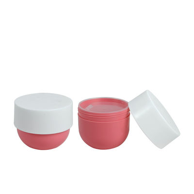 van de het Gezichtsroom van 200ml 250ml 300ml de Kosmetische Kruik Pp Plastic Komvormige 91 X 81mm