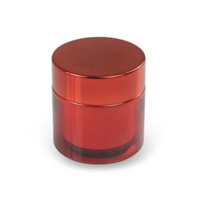 Van het HUISDIEREN Plastic Kruiken van de luxe50ml de Kosmetische Dubbele Laag van het het Platerenhuisdier UV Kosmetische Containers