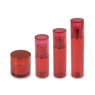 Van het HUISDIEREN Plastic Kruiken van de luxe50ml de Kosmetische Dubbele Laag van het het Platerenhuisdier UV Kosmetische Containers