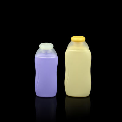 OEM Kleurrijke Lege Plastic Flessen200ml 250ml Shampoo in Oranje Fles