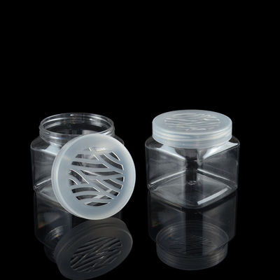 De galvaniserende van de het HUISDIERENkruik van 100ml 500ml van het HUISDIEREN Vierkante Kruiken Verpakkende Geurbestrijdende Lege Containers