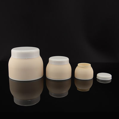 van 30ml 50ml 100ml de Lege pp Komvormige BPA Vrije Duidelijke Plastic Kruiken van de de Roomkruik met Deksels