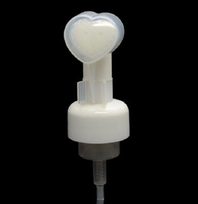43mm de Was van het het Siliconegezicht van de SchuimFlesseborstel met de Borstelpomp van het Borstel Gezichtsreinigingsmiddel
