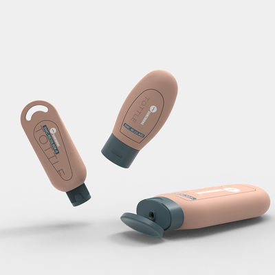 60ml PE Bovenkant - onderaan de Aangepaste Fles van het Handdesinfecterende middel met Flip Top Lid