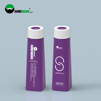 Aangepaste PE Kosmetische de Samendrukkingsfles 250ml van de Flessen Lekvrije Shampoo