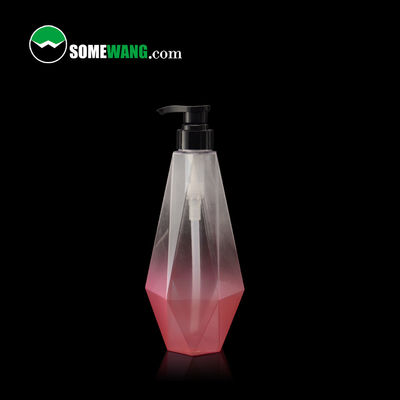 300ml/van de de Douanepetg Ruitvormige Cilinder van 500ml/750ml-de Flessenreeksen voor Shampoo