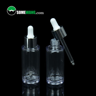 Lege PETG-de Etherische oliefles van de Druppelbuisjefles 10ml 30ml 40ml met het Druppelbuisje van de Samendrukkingsbuis